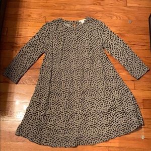 Baby doll long sleeve dress